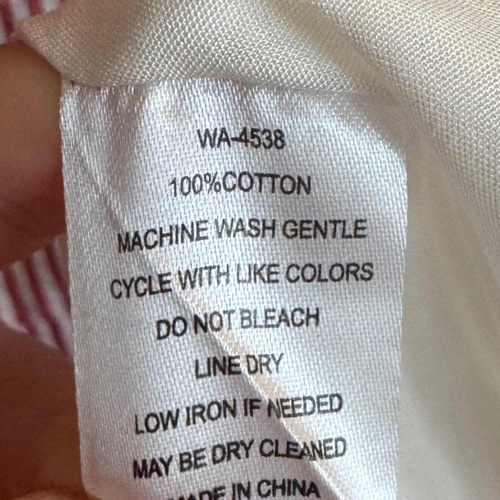 Kiel James Patrick Striped Seersucker Mini Dress, Size 6 - Picture 8 of 11